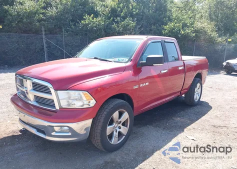 2010 Dodge Ram 1500 Slt/Sport/Trx из США, поврежденный, VIN 1D7RV1GT2AS217107